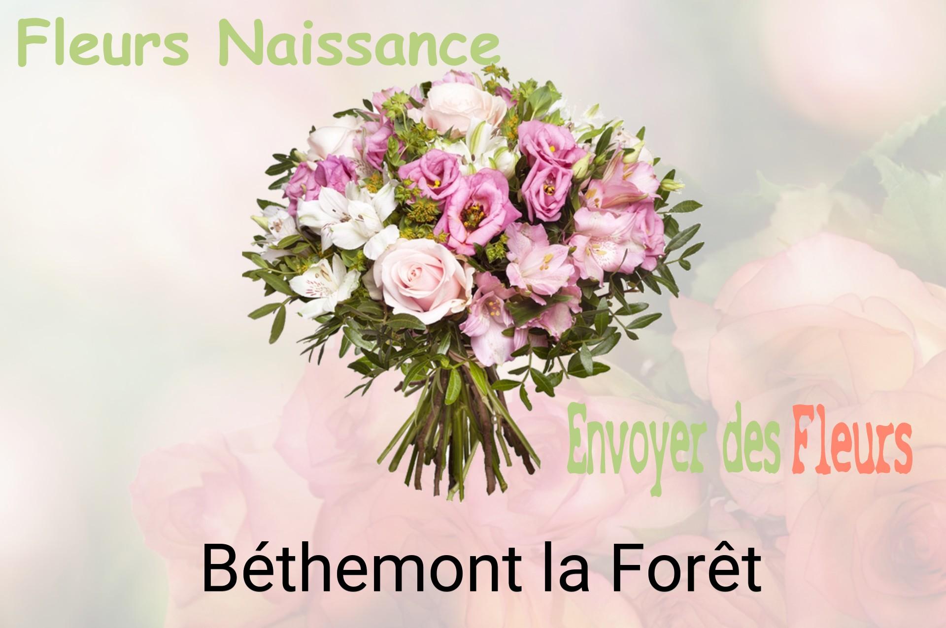 Bouquet de fleurs de naissance livré à Béthemont-la-Forêt